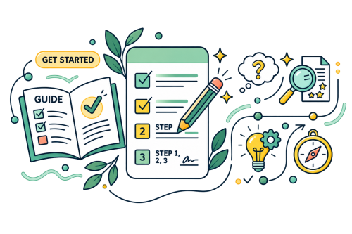 Questionnaire illustration